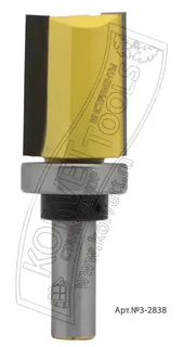 32-428382B.Фреза кромочная прямая в/п D28,6 H38 TL86 Х12 10539 #23661 — хвостовик 12 мм, диаметр 28.6 мм — артикул 32-428382B
