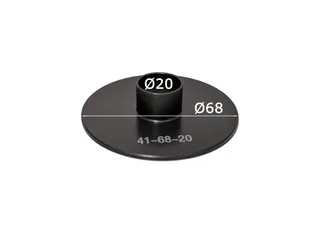 41-68-20 Втулка Кольцо копировальное D68 d20 алюминий Makita DRT50ZJX2 0700 2300 2301 — диаметр 68 мм — артикул 41-68-20