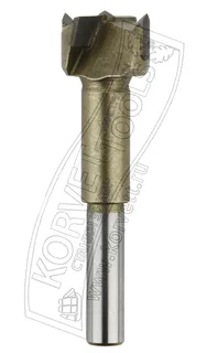 1807-20. 35-Фреза Форстнера твердосплавная D20 TL70 Z2 Х8 — хвостовик 8 мм, диаметр 20 мм — артикул 1807-20