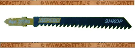 27010. Пилка для лобзика T111C, 74мм Энкор #3543, артикул 27010 — вид 1