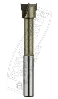 1807-12. 35-Фреза. Форстнера твердосплавная D12 TL70 Z2 Х8 — хвостовик 8 мм, диаметр 12 мм — артикул 1807-12